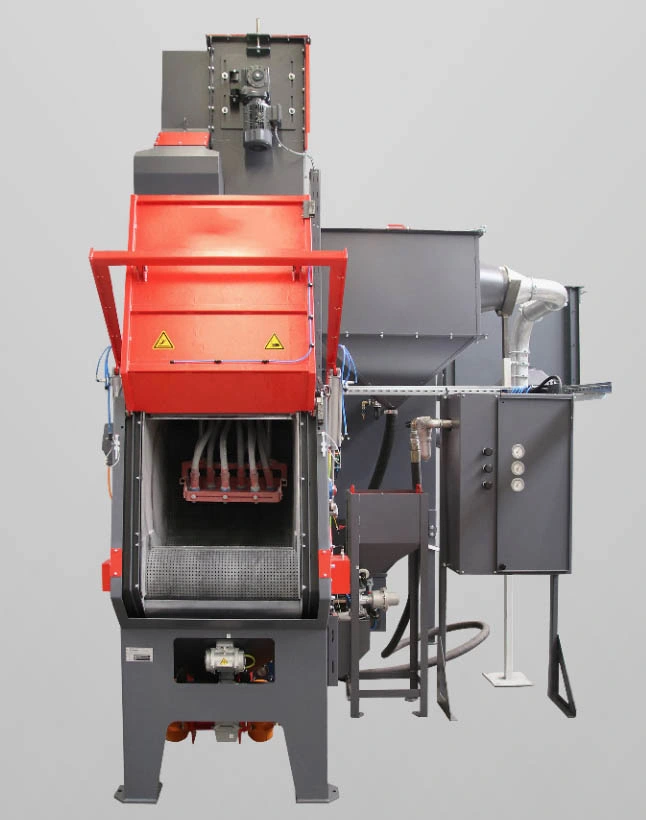 Roller Rubber Tumbling Belt Shot Blasting Machine with Direct Factory Price