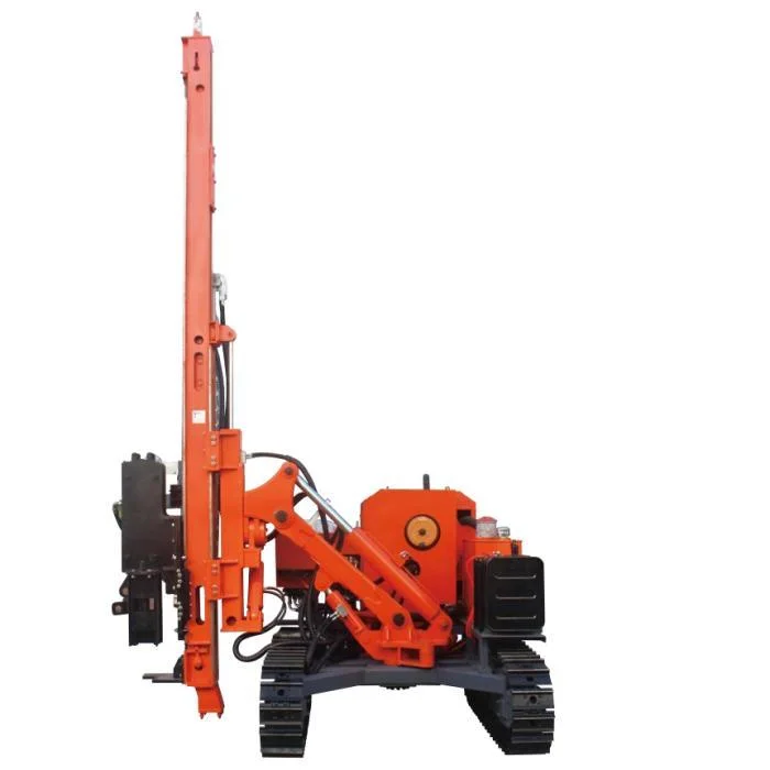 Hydraulic Pile Driver Solar Drilling Rig Machine for Solar Project