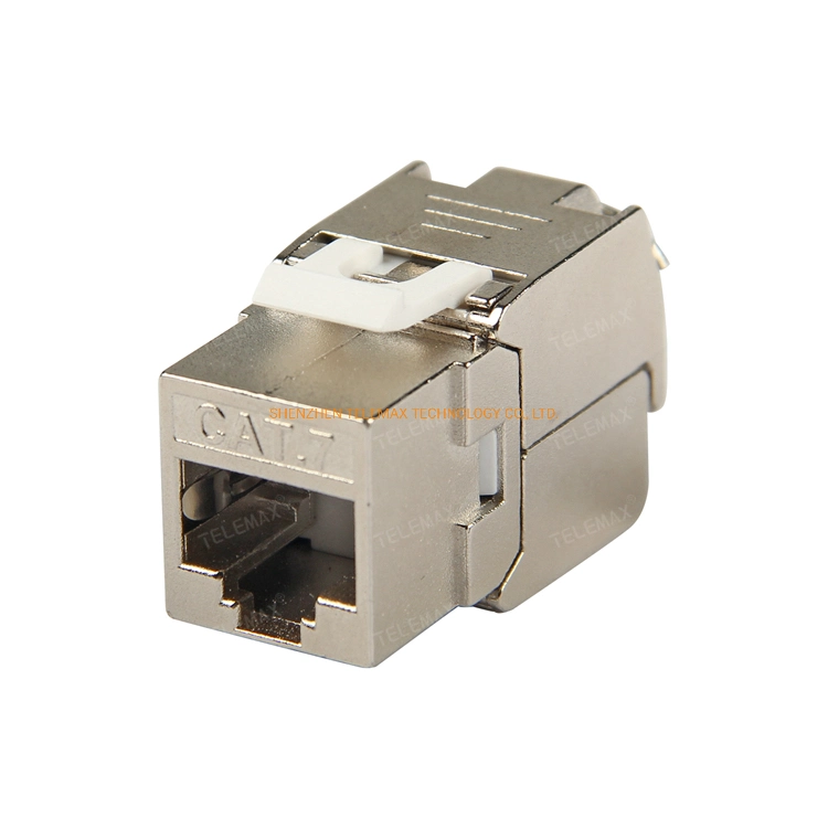 CAT7 RJ45 Keystone Jack, sin herramientas STP Keystone