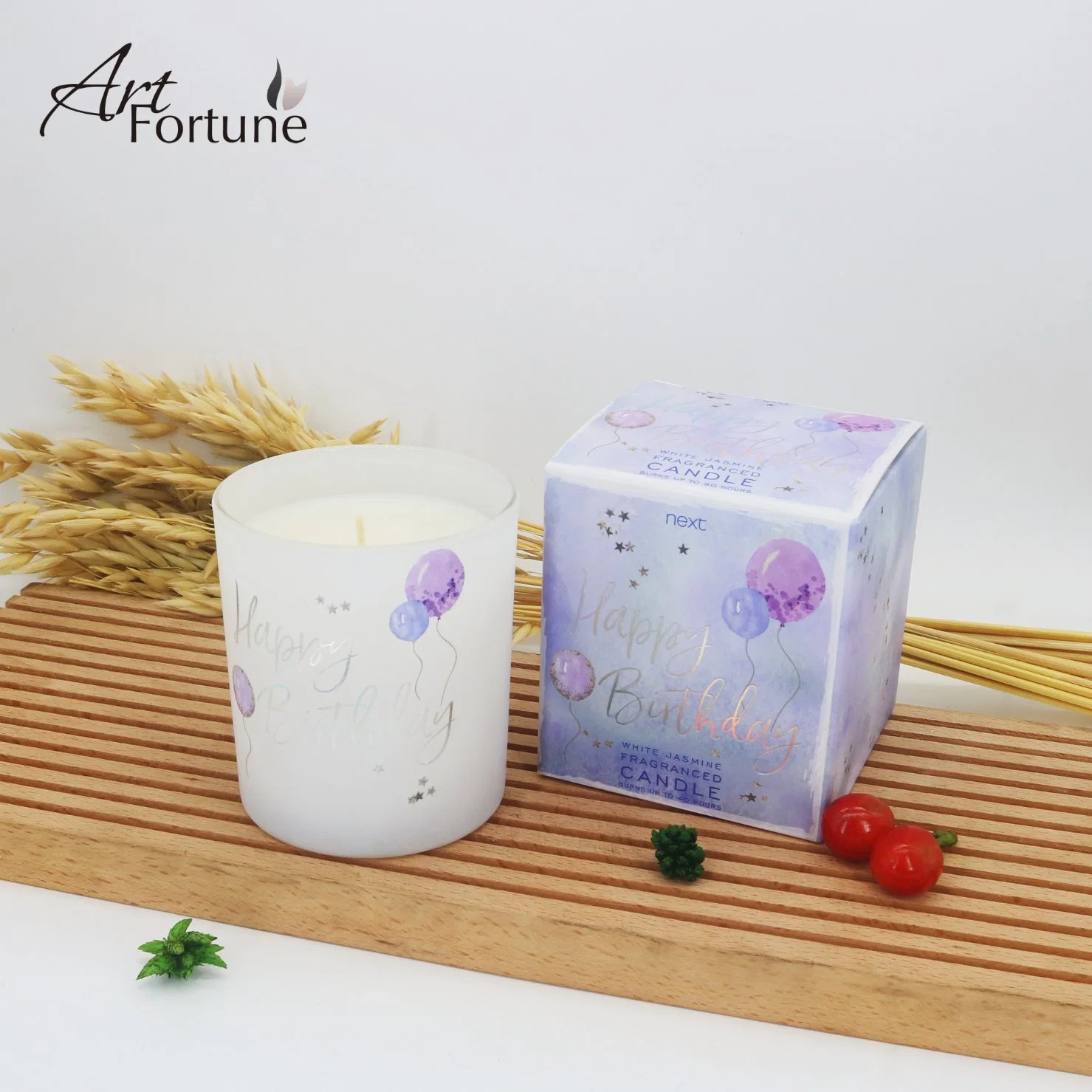 Wholesale/Supplier Popular Scented Glass Candle in Gift Box for Birthday