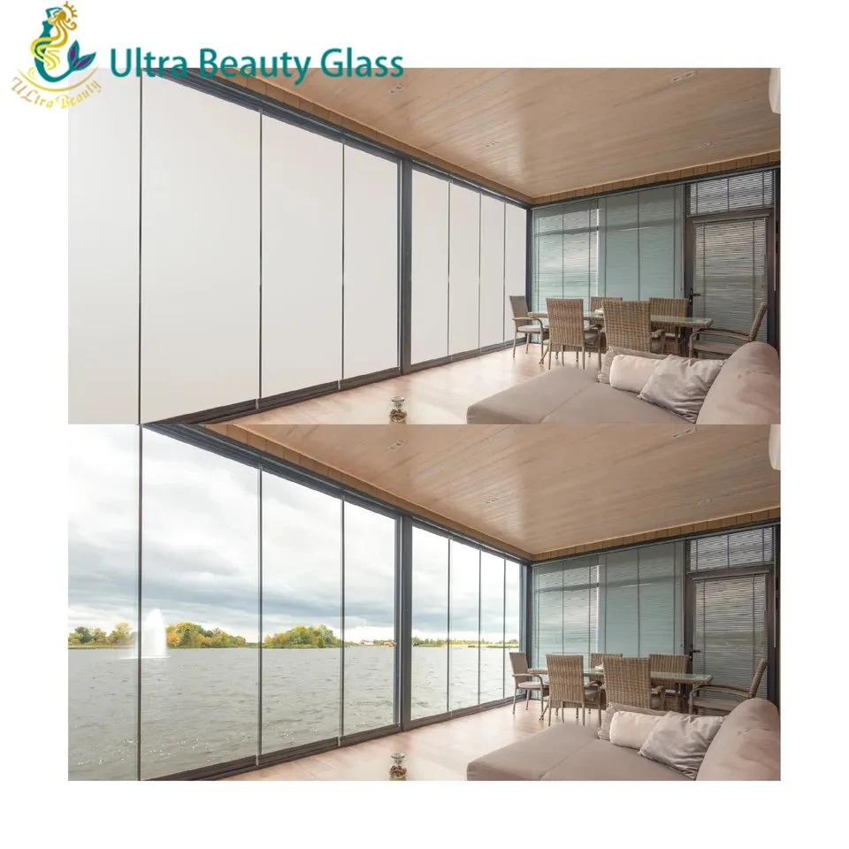 Energy Saving Environmental Protection Opaque and Transparent Intelligent Variable Dimming Glass