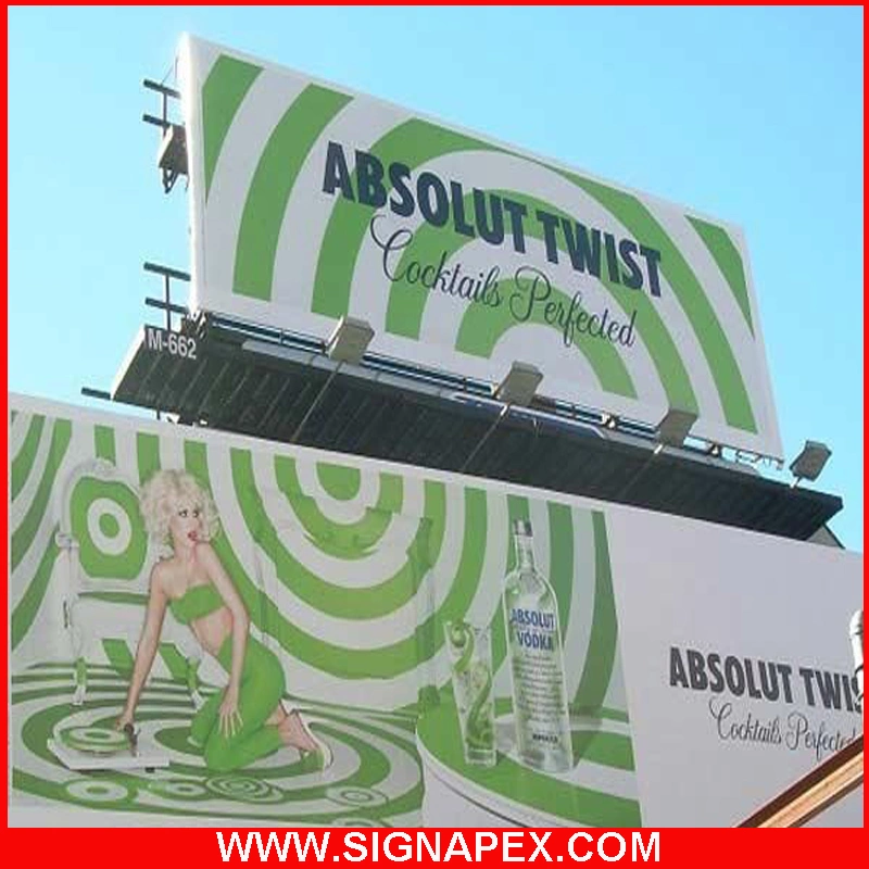 Flex PVC Banner Roll / Billboard Advertising Flex Banner Material for Printing and Advertising