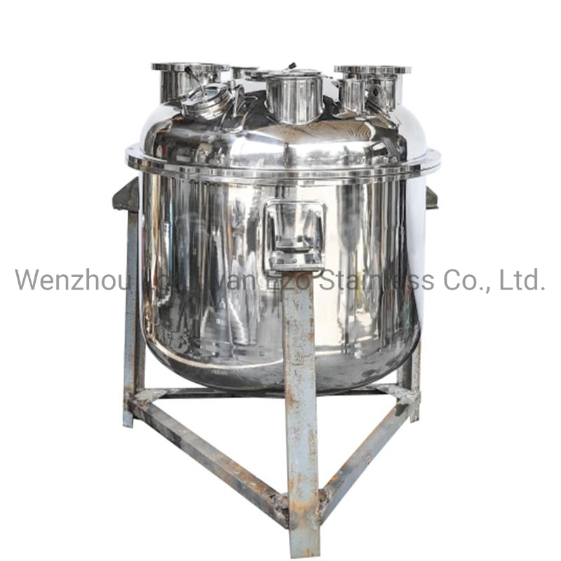 Sanitary Sterile Pressure Vacuum Olive Oil Fixed Insulation Stainless Steel Tank