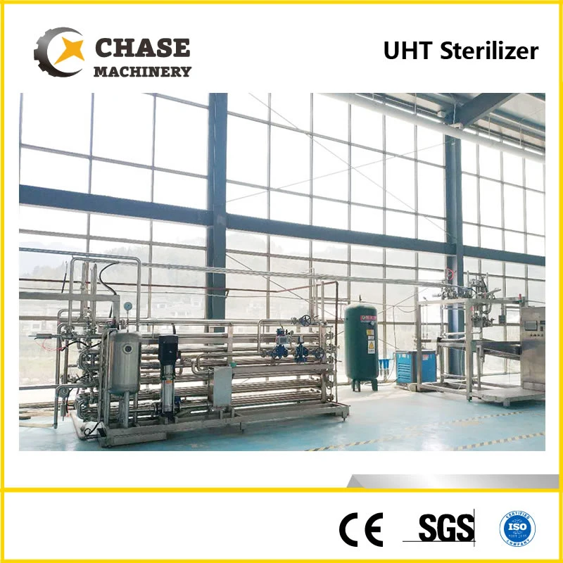 Milk Sterilizing/ Uht Milk Specifications/ Electric Stainless Steel Uht Equipment