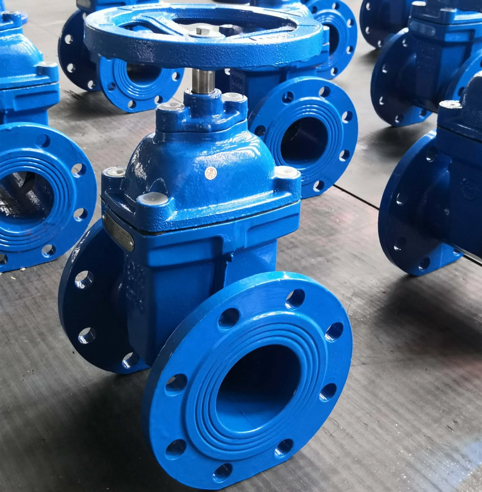 EPDM Diaphragm 2Cr13 Stem Non Rising Flange Connection Water Control Gate Valve