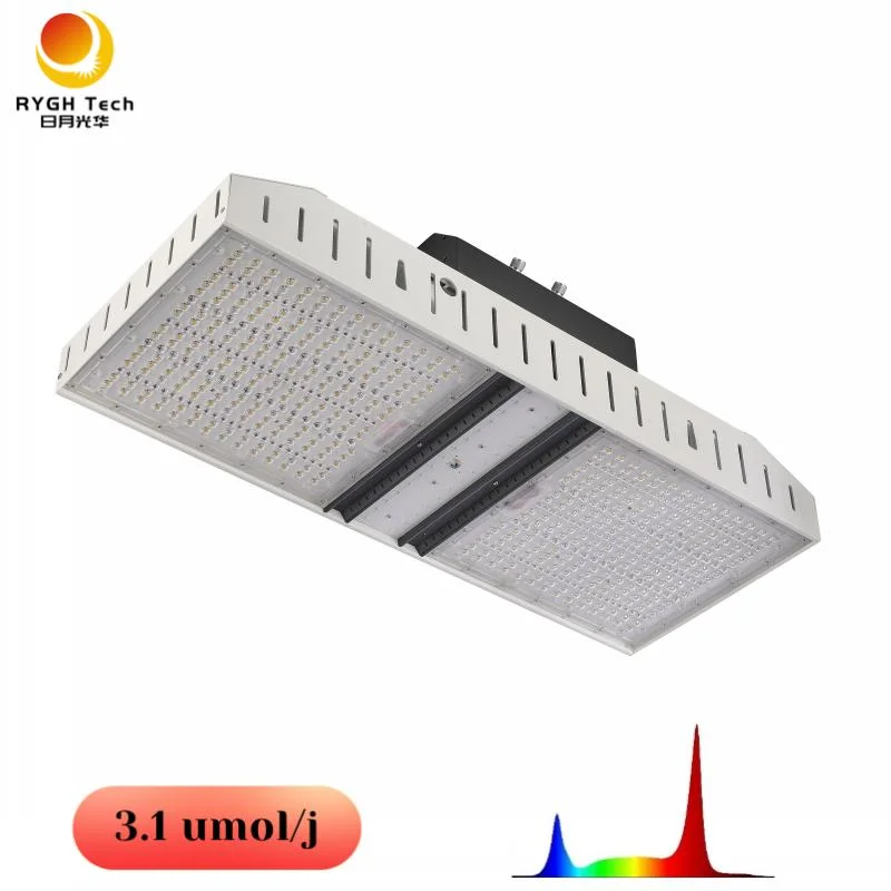 La iluminación de la horticultura el cultivo de interior de la luz de la planta Hidroponía Vertical de la parte superior de Agricultura de la carrocería resistente al agua mejor espectro UV roja IR 600 W de potencia 800W LED 1000W de luz crecer