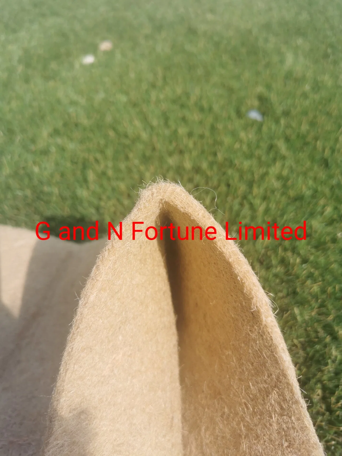 100% Natural Jute Fiber Needle Punched Micro Green Growing Mat 1000 Gram Per Square Meter