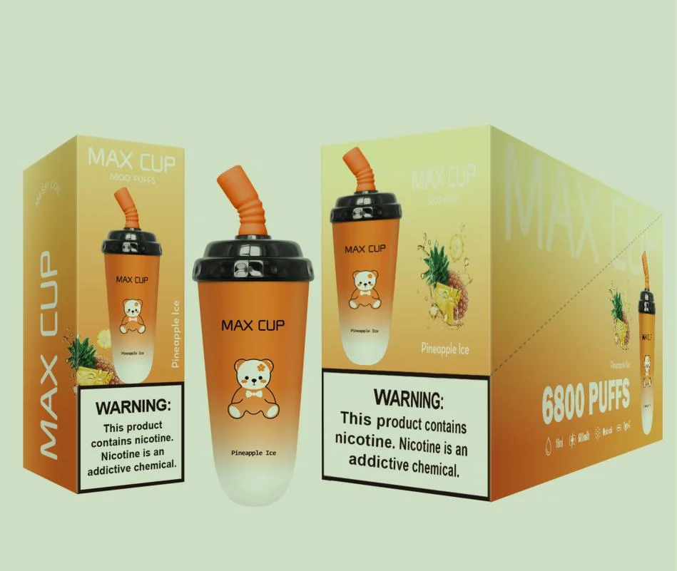 Original Max Cup 6800 Puffs Disposable Vape Pod Mini Cups Rechargeable Milk Tea Cup E Cig with Low Price

كأس ماكس الأصلي 6800 سحبة سجائر إلكترونية قابلة للتصرف بود ميني كأس قابلة لإعادة الشحن كأس شاي بالحليب بسعر منخفض