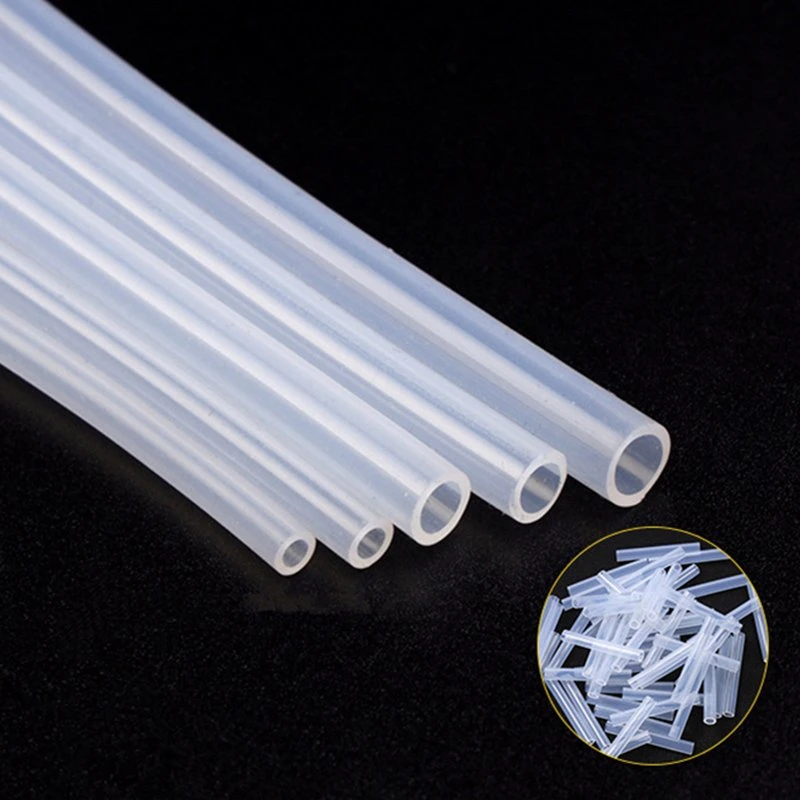 Tubo de silicona transparente de alta calidad 1mm 8mm 10mm Tubo de silicona resistente al calor para alimentos a altas temperaturas