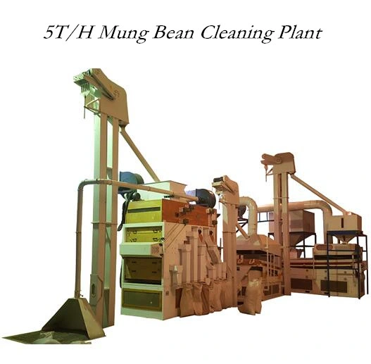 Sesame Mung Kidney Chickpea Grain Seed Bean Cleaning Processing Plant Machine