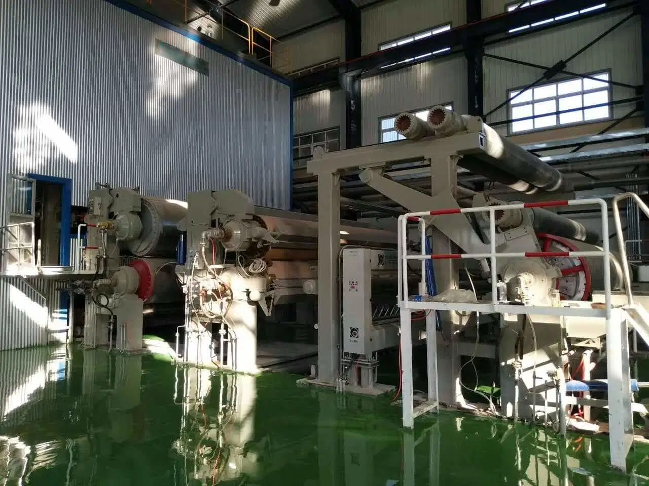 Paper Making Machine Kraft Test Liner Cardboard Waste Paper Fluting Paper Machine Paper Mill