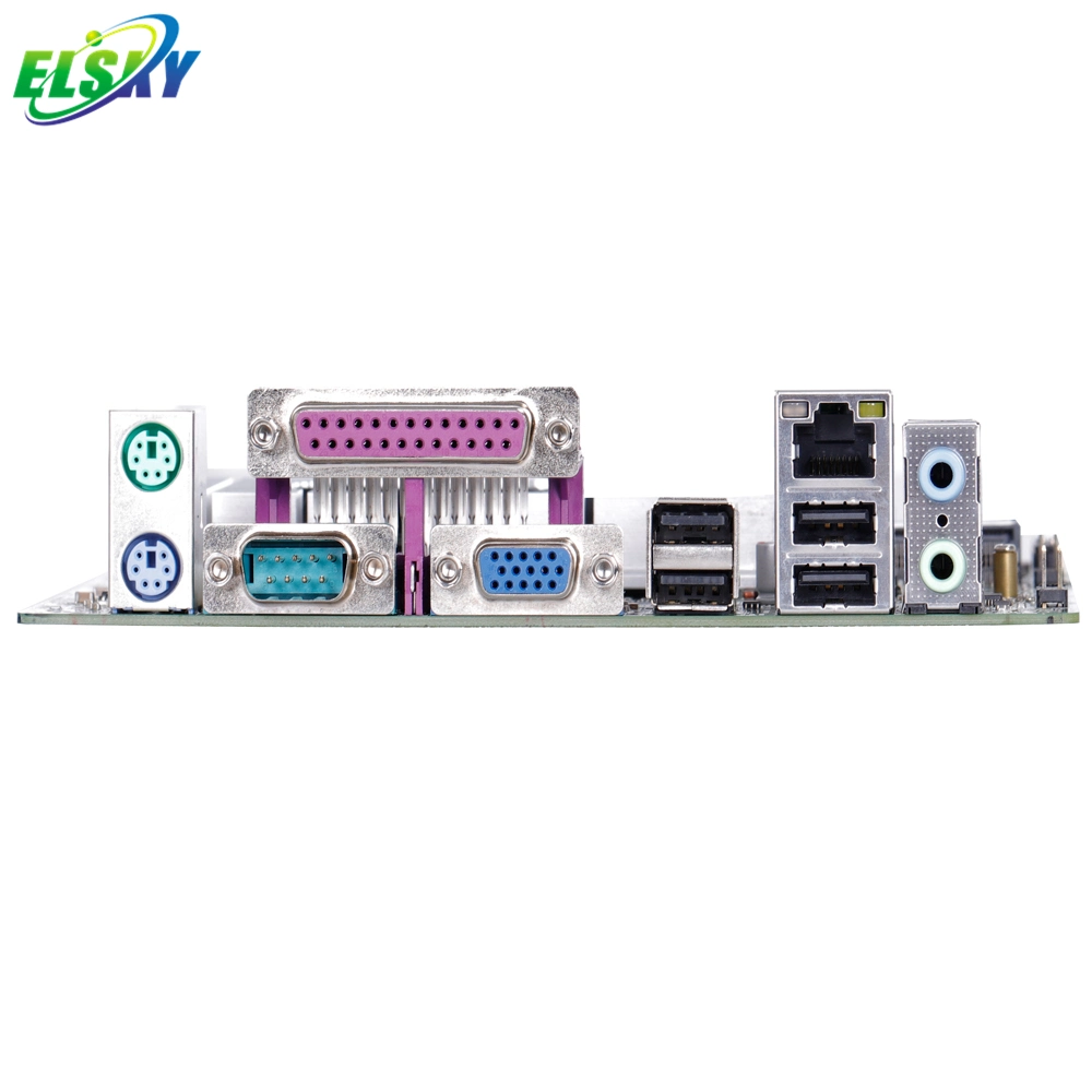 Elsky Cheap processeur Intel i3 2ND D425e double coeurs CPU 1.8G 4 Go de mémoire DDR3 Mini-Itx HDD SATA avec ventilateur de carte mère.