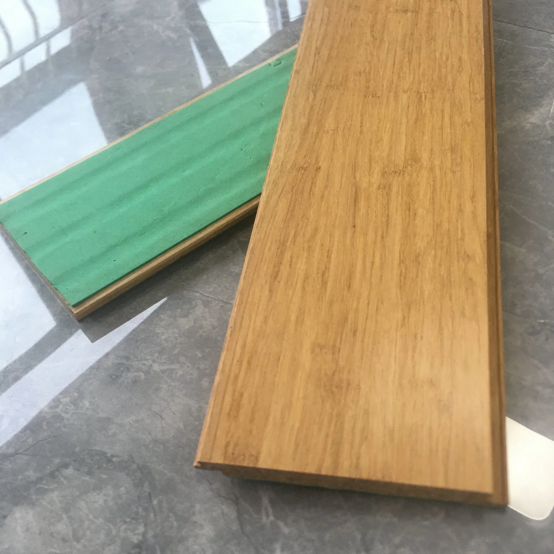 Anti-Slip Anti-Fungus Eco-Friendly Indoor Strand Woven Bamboo Flooring