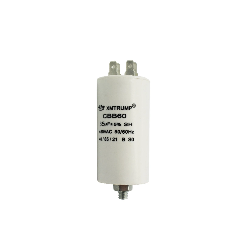 Cbb60 Capacitor 250VAC 50/60Hz 25/70/21 Single Phase Start Capacitor Asynchronous Motor