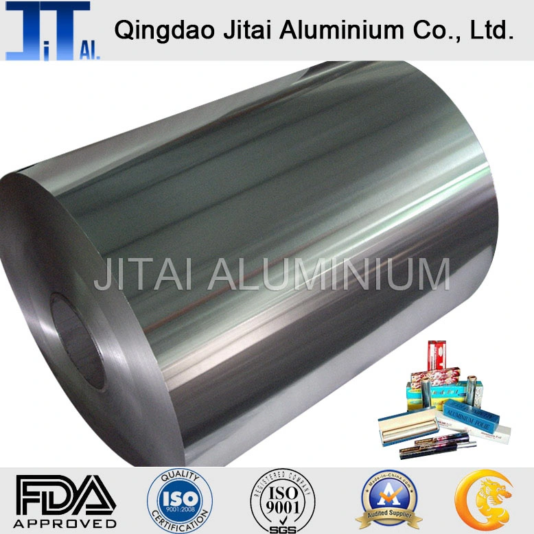 Aluminium Foil in Jumbo Roll for Cap/Heat/Hot Seal/Lidding/Yogurt Lids/Dairy Packaging/Food Wraping Foil