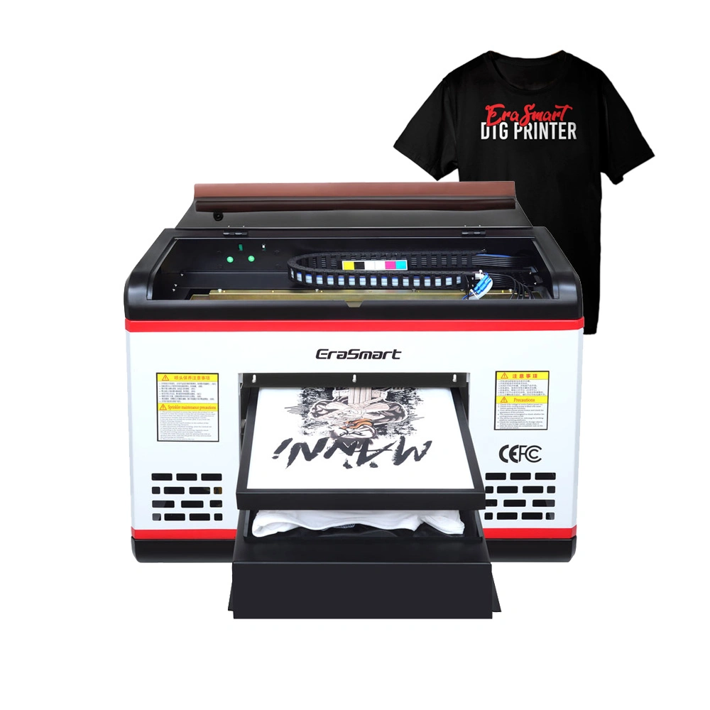 Erasmart Inkjet Procolored T Shirt Printing Machine A3 DTG Printer for Clothes