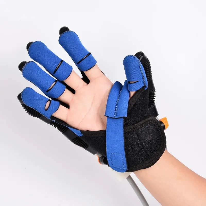 Artificial Intelligent Air Pressure Glove for Stoke Hand Therapy Training