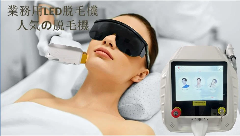 Beauty Salon Use No Laser Limits LED Light Diodes Beauty Laser Hair Removal Equipment