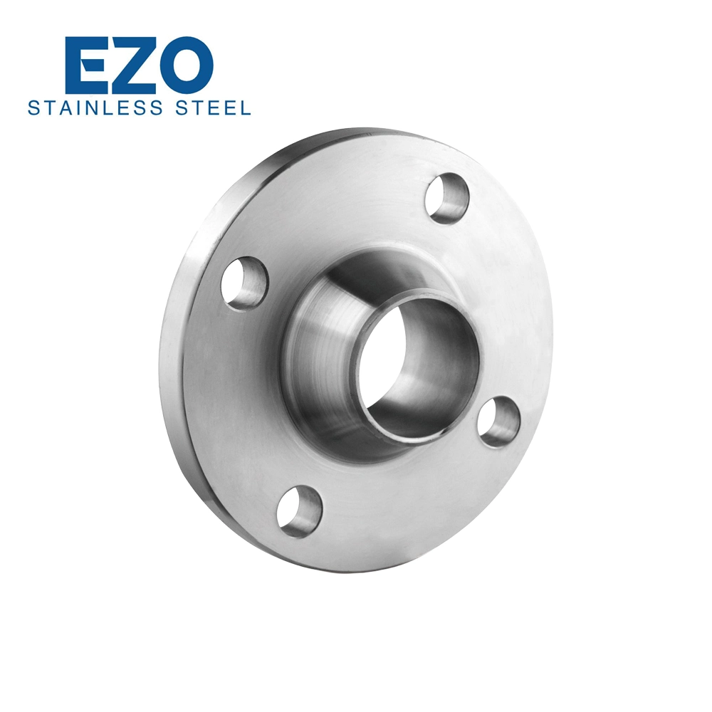 Stainless Steel Sanitary Large-Diameter Welding Neck Flange with Water Heating Fitting