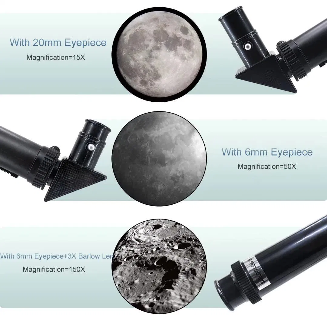 Hot Sale Outdoor voyage portable haute définition d'astronomie High-Precision adultes télescope astronomique