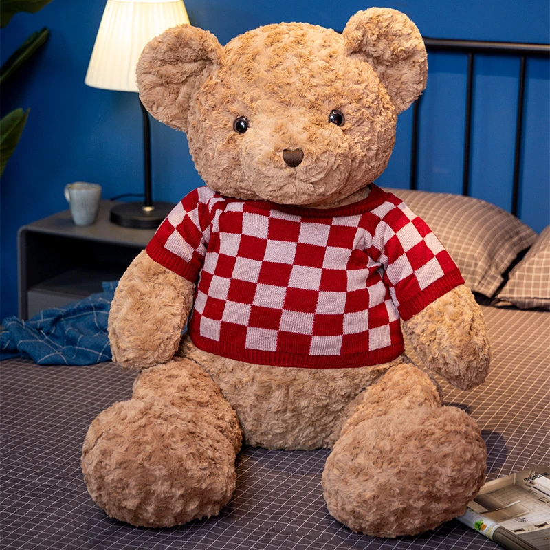 Custom Brinquedos Stuffed Plush Teddy Bear Kids Toy with T Shirt