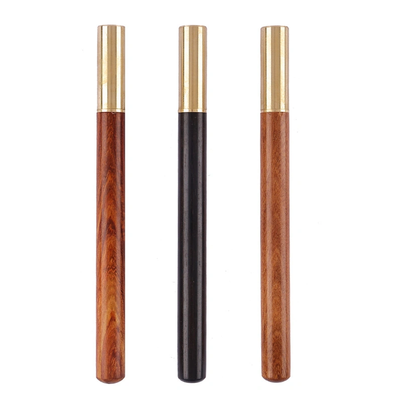 Brass Solid Wood Pen Incense Sandalwood High-Grade Gift Pen