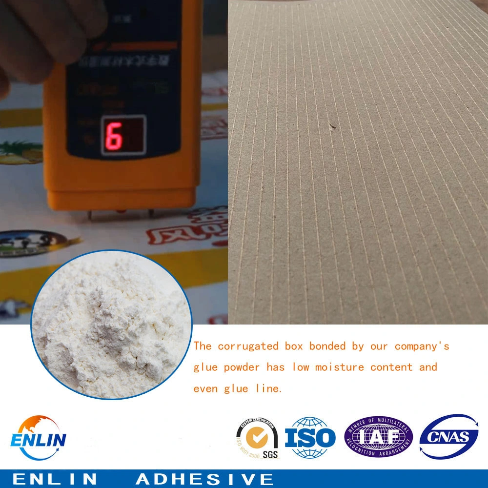 Environment Friendly Laminate Contact Corn Starch Glue Powder for Carton Adhesive Water-Based