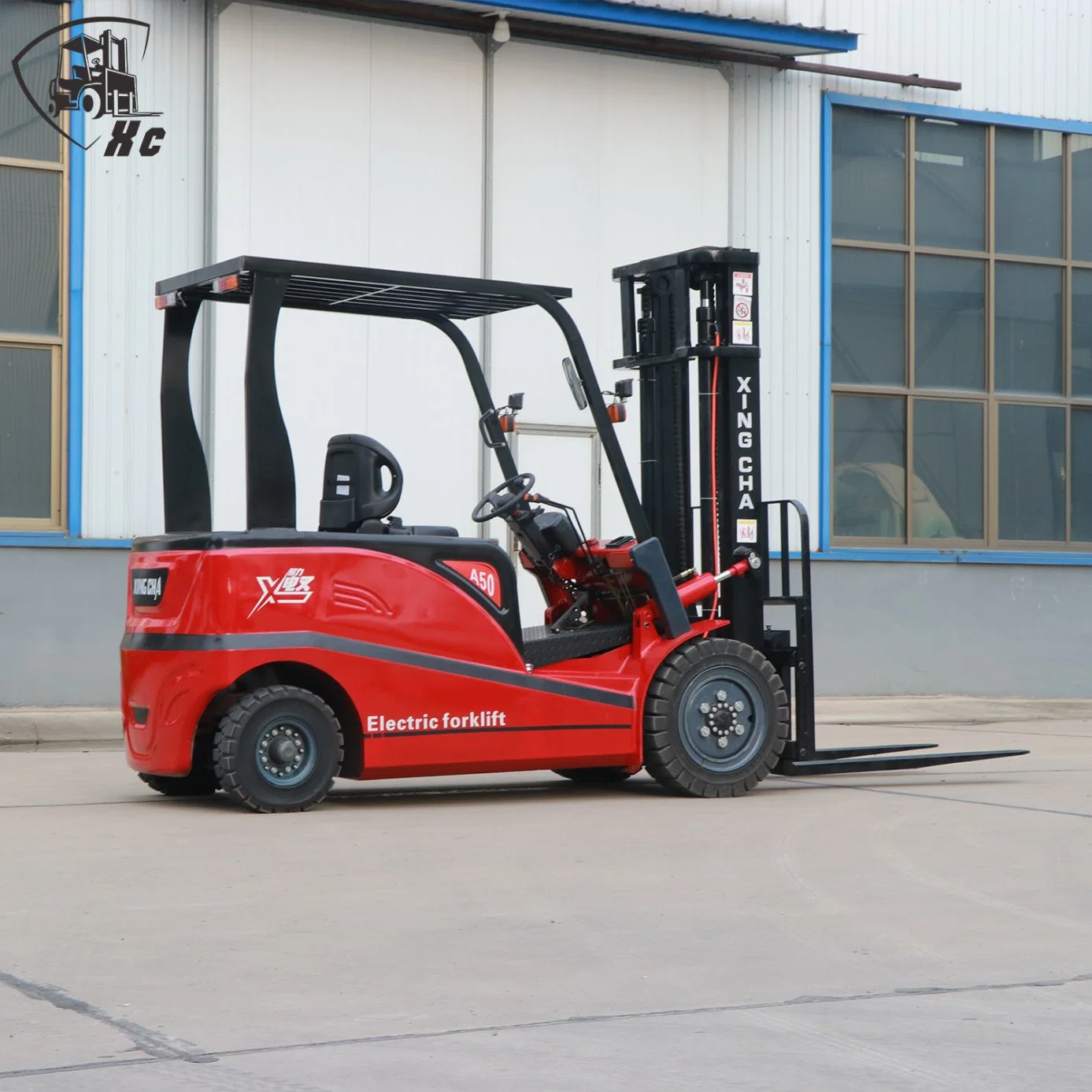 Factory Price 4-Wheel 3-Ton Electric Forklift