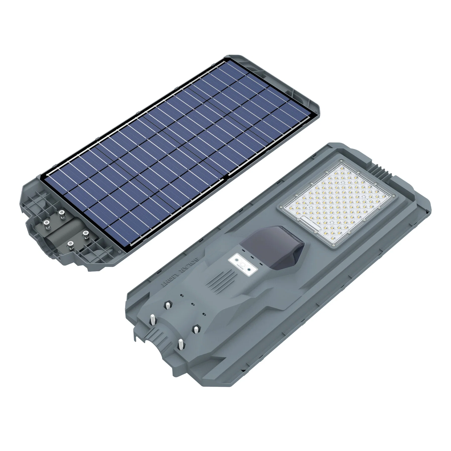 2023 New Items Lithium Iron Phosphate ABS Intelligent Light Control Power Button Remote Control Solar LED Street Light