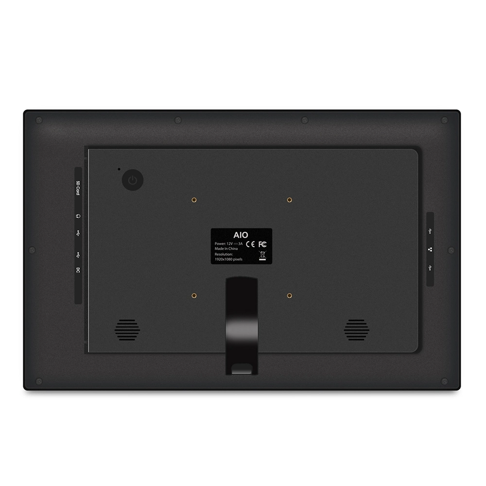 14 Inch Vesa Rack Mount Multi Capacitive Touch Screen IPS Panel Industrial Linux All-in-One PC