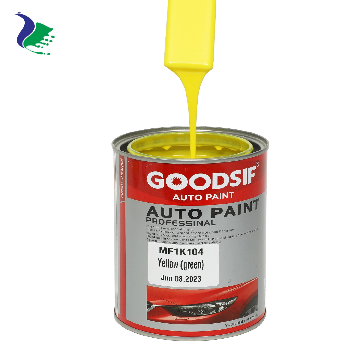 Car Body Work Repair Lacquer Automotive Paint Manufacturer 1K Mix Toner Basecoat Primer Auto Paint