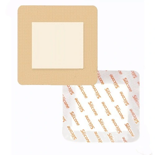 Practical and Durable Sterile Gentle Absorbent Bordered Transparent Silicone Foam Dressing