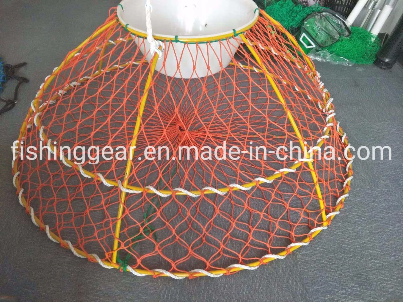 Snow Crab Traps with Braided Net