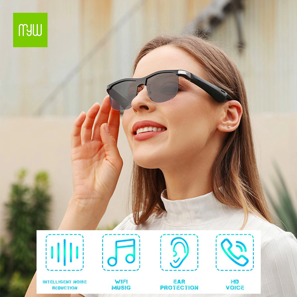 Gafas de sol Bluetooth Smart inalámbricas multifunción con música deportiva inalámbrica estéreo