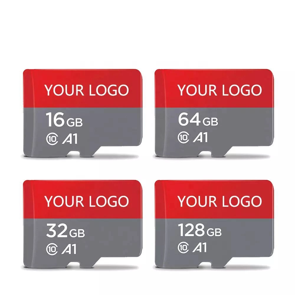 Personalização de fábrica TF 512 GB 256 GB 128 GB 128 GB 32 GB Lash Memoria Cartões de memória Micro SD de câmara, memória Micro SD de classe 10 Cartão