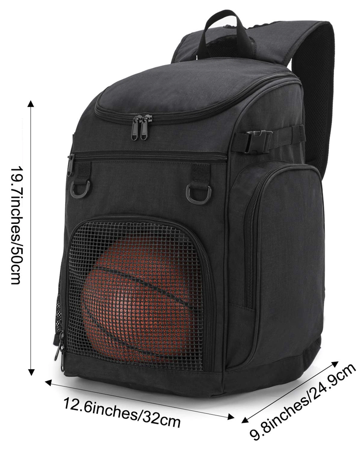 Double Shoulder Outdoor Sports Basketball Football Fitness Storage Bag Pack Backpack (CY3739)