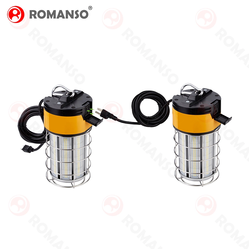 0W 100W 150W 10FT Power Built-in Socket LED Portable Construction Work Lighting