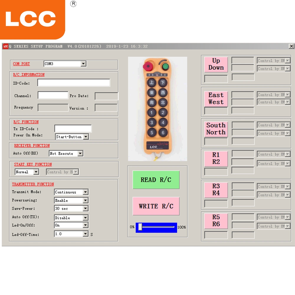 Q808 Overhead Crane Truck Radio Remote Control