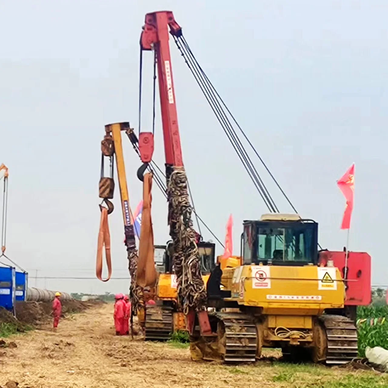 90tons Hydraulic Swamp Pipelayer for Lifting Pipeline and Other Equipment