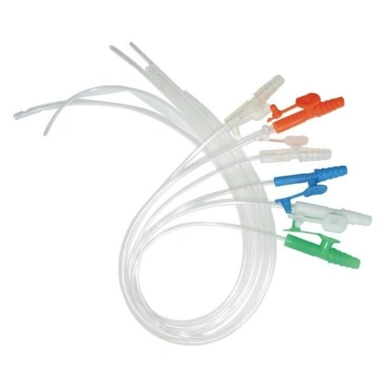 Medical Grade PVC Disposable Sterile Suction Catheter Tube