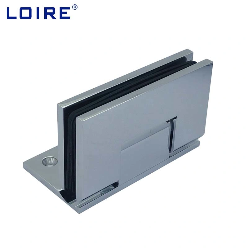 Loire OEM/ODM Bright Chrome Plated Cp Solid Brass Stainless Steel Shower Glass Door Glass Hardware Shower Hinges Clamps