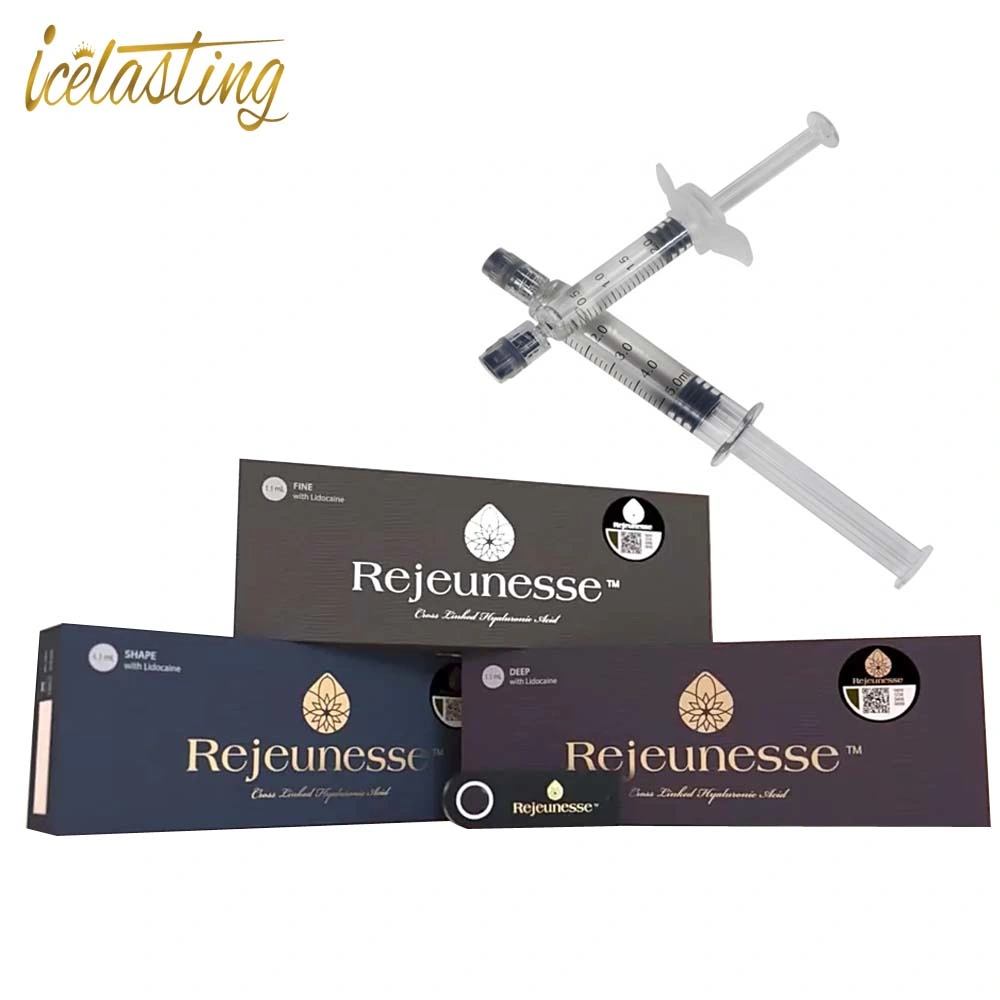 منتج Rejeunesse Hyaluronic Acid 1.1مل Dermal Filler Cross-Linked Skin Care