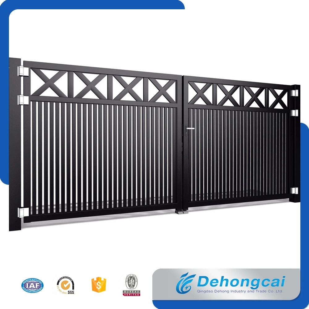 Europen Style Beautiful Economical Practical Residential Wrought Iron Gate (dhgate-3)