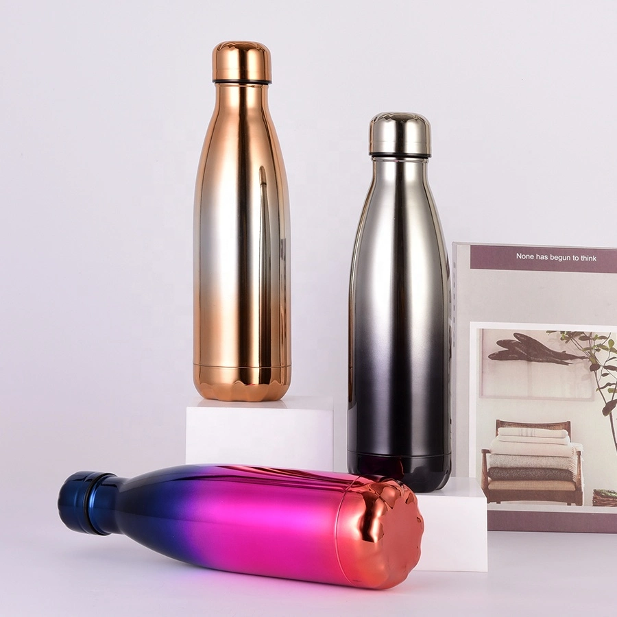 17oz 500ml Water Bottles Trends Male New Design Drinkware Running Stainless Steel Custom Flask