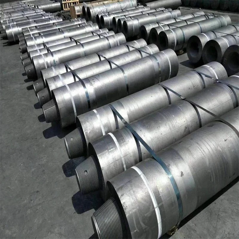 Low Resistance UHP Shp HP RP Graphite Electrode for Melting Copper