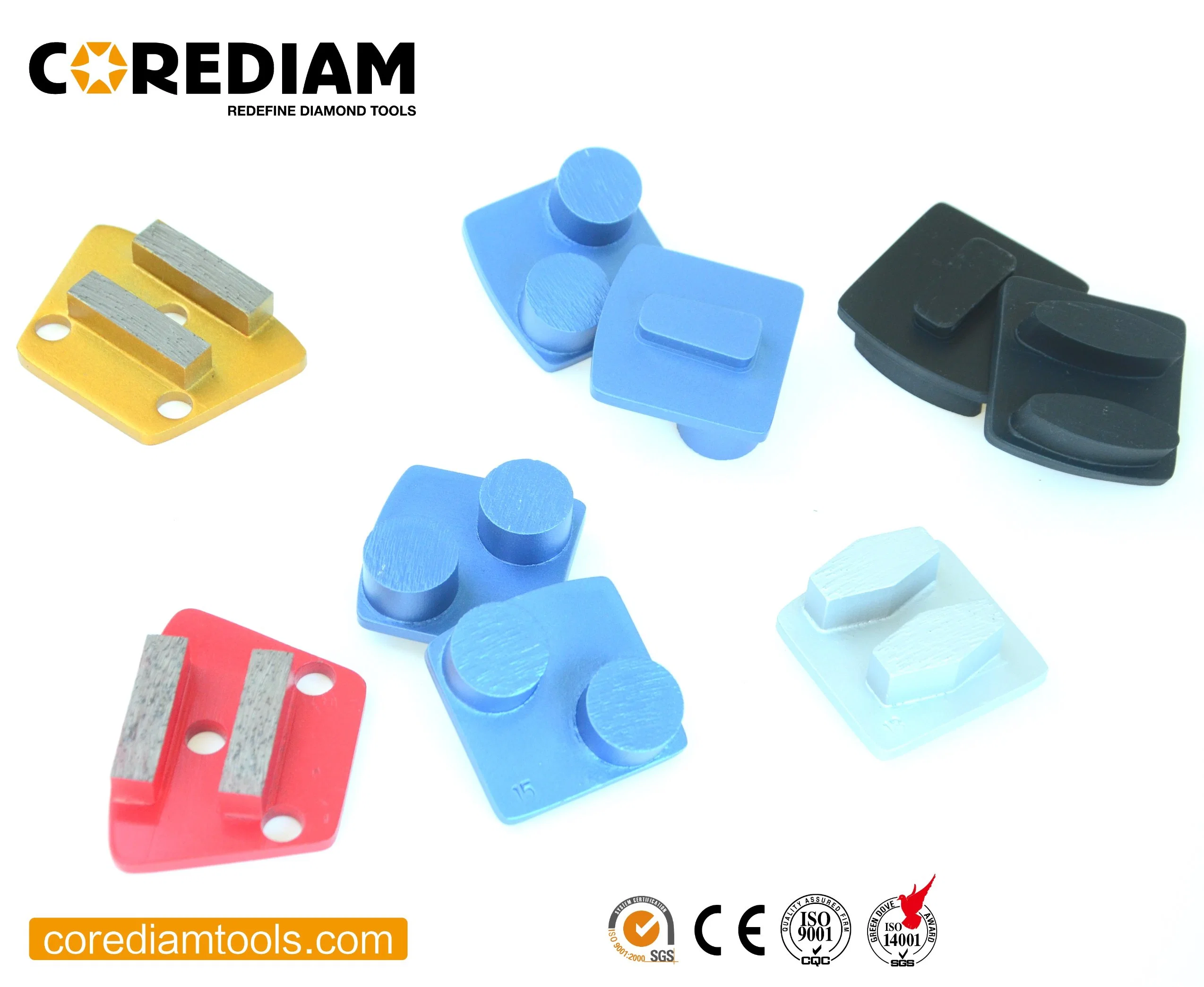 Redi Lock Grinding Plate with Convex Segments
