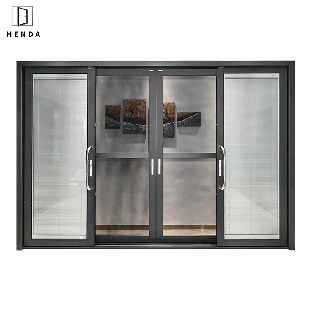 Shower Enclosure Easy Clean Coating 10mm Tempered Glass Matt Black Sliding Door