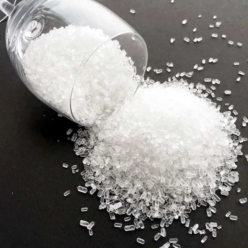 Preço de sulfato de sal de Epsom Mgso4.7H2O sulfato de magnésio Sal Epsom partículas cristalina