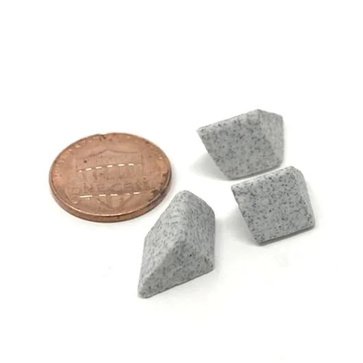 Ceramic Polishing Media Abrasive Tumbling Stone for Metal Grinding Deburring Polishing