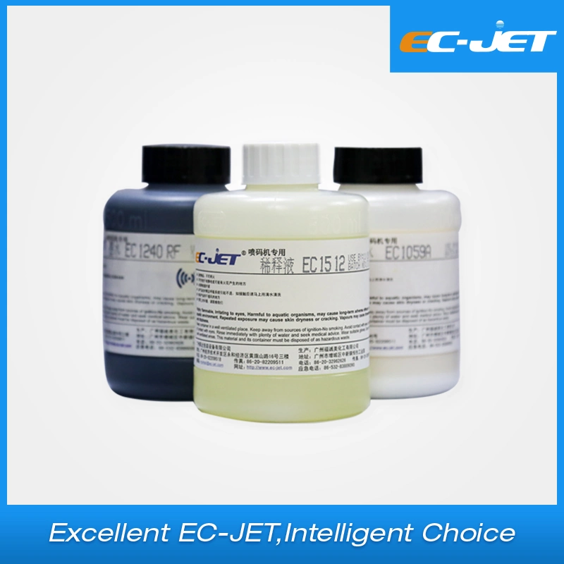 Ec-Jet Compatibilidade Eco-Solvent de alta qualidade para o Videojet Domino Linx Markem Imaje Kgk Hitachi (CE1512)